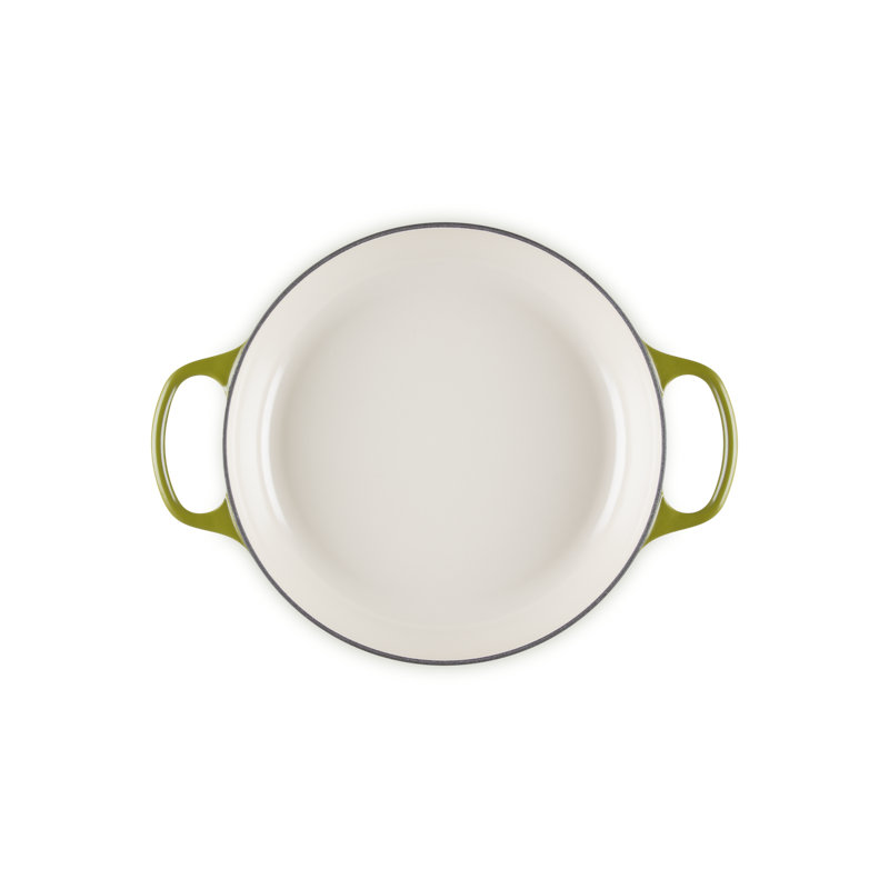 Le Creuset Enameled Cast Iron Signature Round Braiser With Glass Lid, Olive