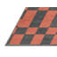 Tapis botanique brun lavable à la machine-456859627