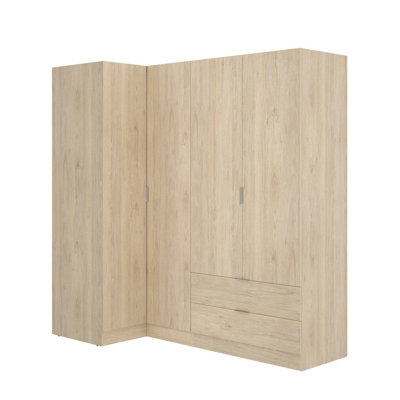 4 Door Manifactured Wood Wardrobe
