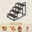 Rampe d'escalier pour animal 4 marches Devy