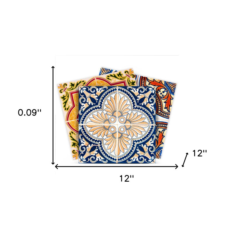 Carreaux de mosaïque 12 po x 12 po Linna Mutli