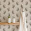 Morning Glory - Golden Botanical Wallpaper-822127430-822136652