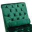 Chaise longue inclinable en velours pour l'intérieur - capitonnée, coussin, salon / bureau-1799454963