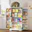 Garde-manger 65 po avec porte de garde-manger classifiée, armoire de rangement arquée avec rangement-1663895523