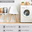 Drap simple gris 100% satin - luxueux, froissé, lisse sur la peau, 1 drap plat de l 66 po x L 96 po, 4 taies d'oreiller luxueuses
