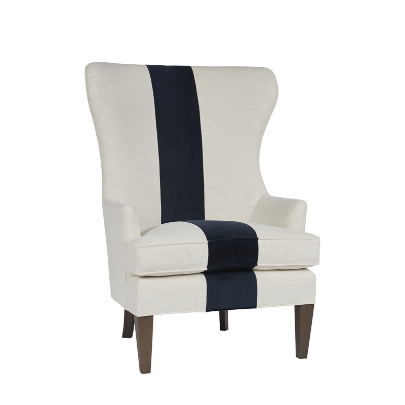 Fauteuil à oreilles en polyester 37 po