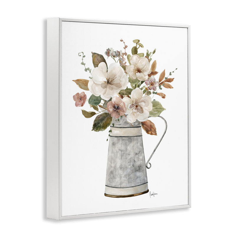 «Mute Country Flower Can Giclee Art», conception de Livi Finn, H 20 po x l 16 po