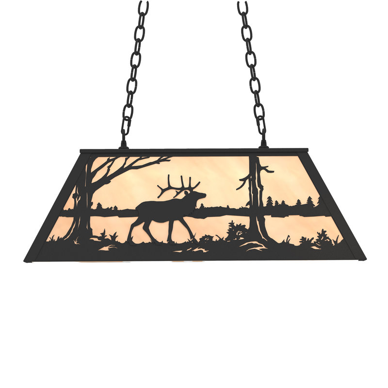 6 - Light Pendant, Beige, Textured Black, Glass