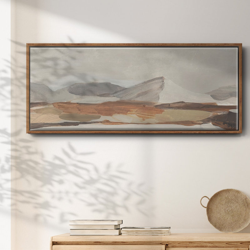 Dusky Mountain II- Framed Canvas
