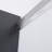 Modern Metallic Wall-Mounted Bathroom Storage Cabinet with Soft Close Doors