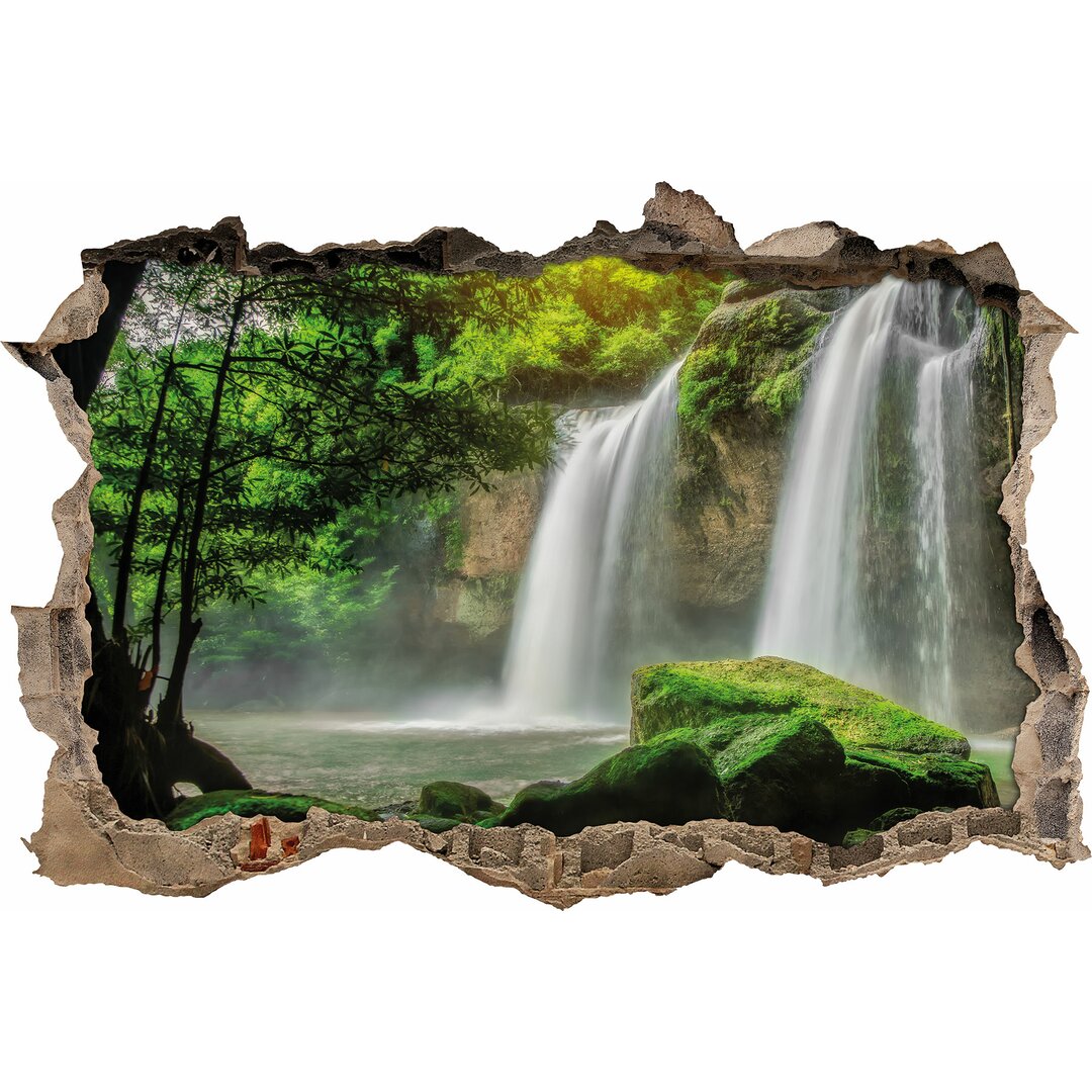 Wandtattoo Dschungel Wasserfall