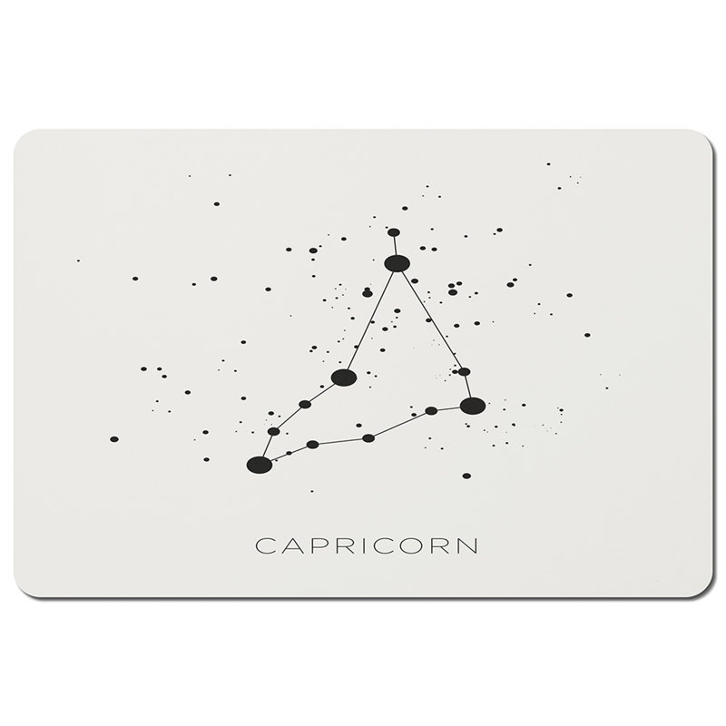 Jabrell Polyester, Wood/Bamboo No Pattern Rectangle Placemat