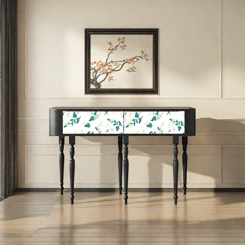 Console Retro Art, H 31,5 po x l 47,24 po x P 15,75 po