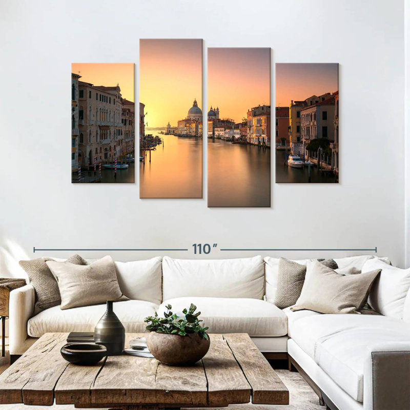Grand Canal At Sunset