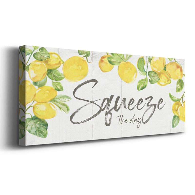" Lemon Squeeze ", 24" H x 60" W x 1.5" D