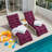 Outdoor Chaise Lounge Chair Cushion 72 X 22 X 4 Inches 100% Waterproof Polyester Patio Pool Lounge Chair Cushion For Outdoor Furniture With Ties,Plum-487713172
