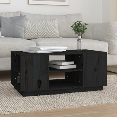 Kastin Solid Wood Solid Coffee Table with Storage
