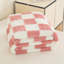 Checkered Lightweight Soft & Cozy Flannel Fleece Throw Blanket for Sofa & Bed in All Season-125344961-125344966