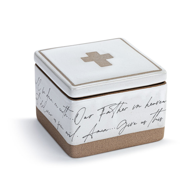 Stoneware Decorative Box