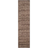 Tibetan Plum Pictogram Brown Area Rug