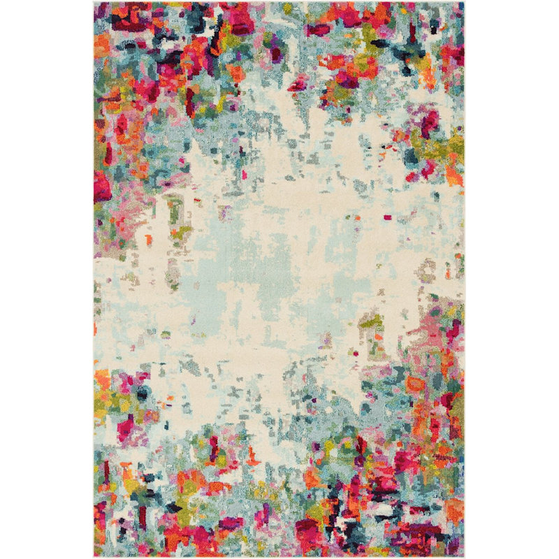 Quinlin Abstract Indoor Rug, Rectangle 7' x 10'