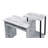 Lyphre Antique White & Black Finish Computer Desk-123266608