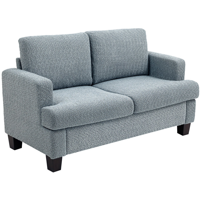 2 Seater Loveseat, Light Grey