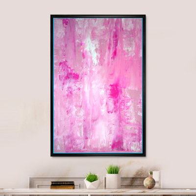 Pink Abstract Art Painting VI - Abstract Wall Art