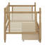 Lit de jour en rotin de style traditionnel avec 2 tiroirs-1111899053