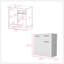 Commode Carlin, chambre à coucher, blanc-778193138