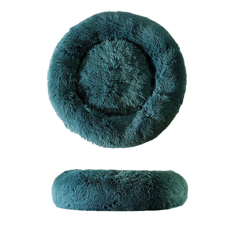 Polyester Pet Bed, Medium (91.4cm W x 91.4cm D x 15.2cm H), Teal