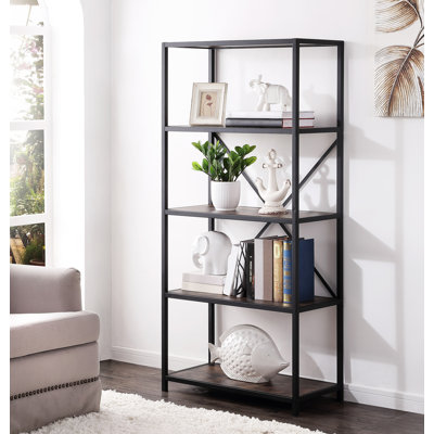 Victory 5 - Tier Etagere Bookcase Open Storage Bookshelf
