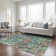Malchow Washable Abstract Area Rug
