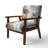 Berdahl Marble Upholstered Armchair-424907467-463376202