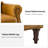 Wajeeh 33"W Mid-Century Modern Buttery Genuine Leather Accent Chair With Solid Wood Legs-165531653