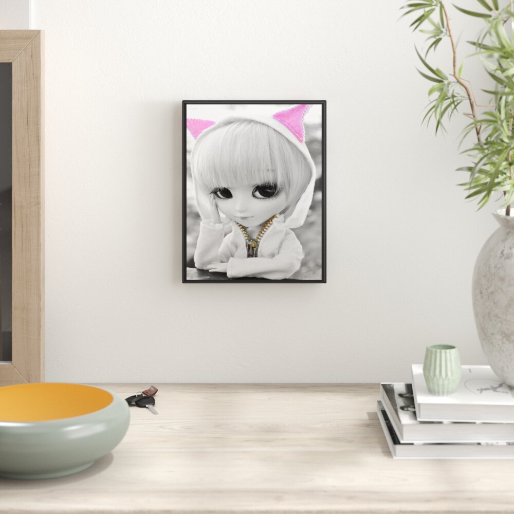 Gerahmtes Wandbild Pullip-Puppe