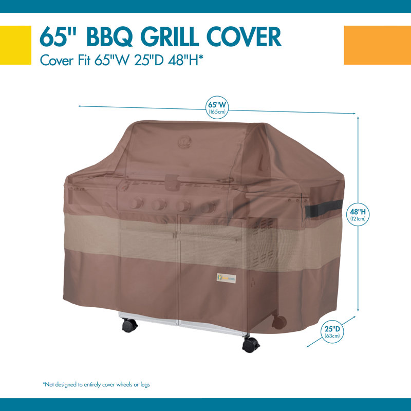 Arlmont & Co. Steve Grill Cover, 48" H x 65" W x 25" D