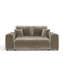 Two-seater square arms loveseat sofa-205228293