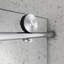 Porte de douche coulissante simple sans cadre l 54 po x H 76 po