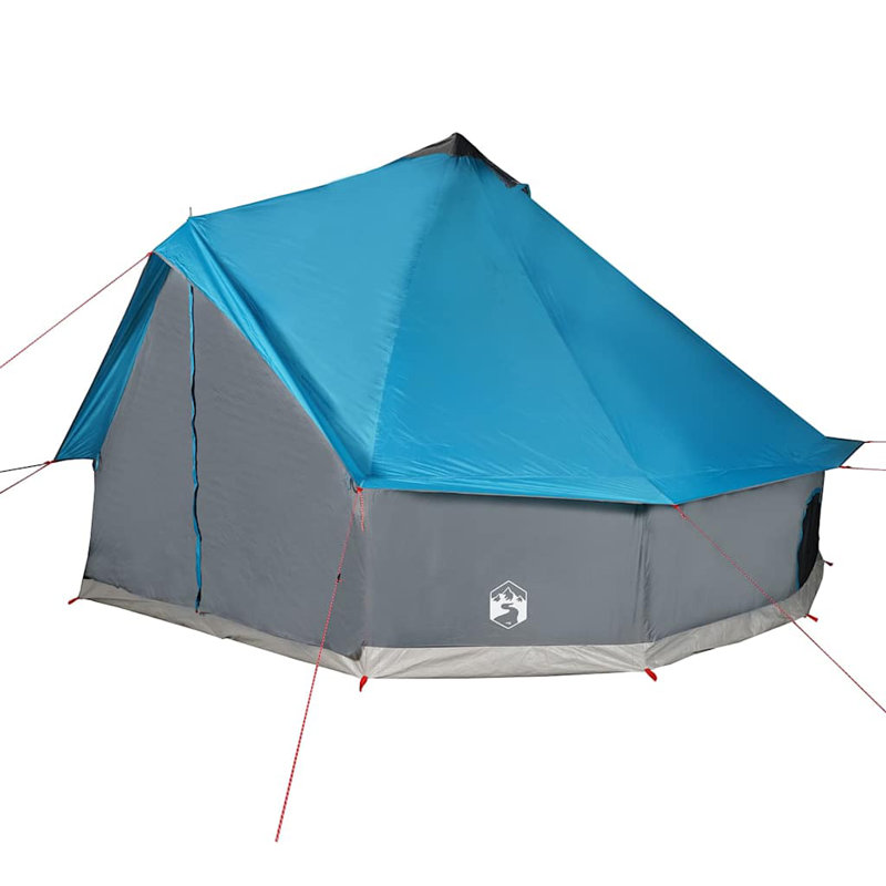 Tente familiale 6 personnes Vidaxl imperméable, Bleu