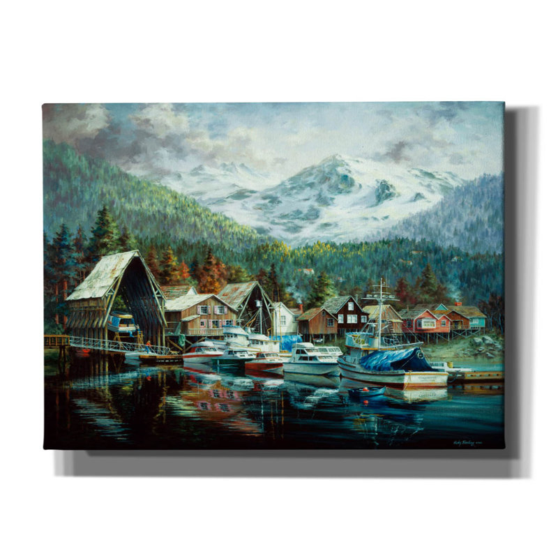 «Season's Commencer» par Nicky Boehme, H 12 po x l 16 po x P 0,75 po