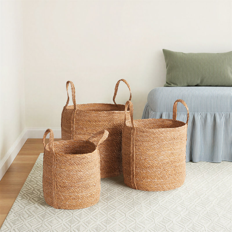 Birch Lane™ Bayla Seagrass Decorative Basket