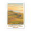 Hadrian's Wall, England - Romantic Ruins And Rugged Northumberland Travel Poster. Giclée Print On Wrapped Canvas. Wall Art, Home Decor - Historic Sites & Ruins, England - Wrapped Canvas Print-1578110393