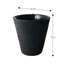 Strafford Self Watering Ribbed Pot Planter-31103912-31103917