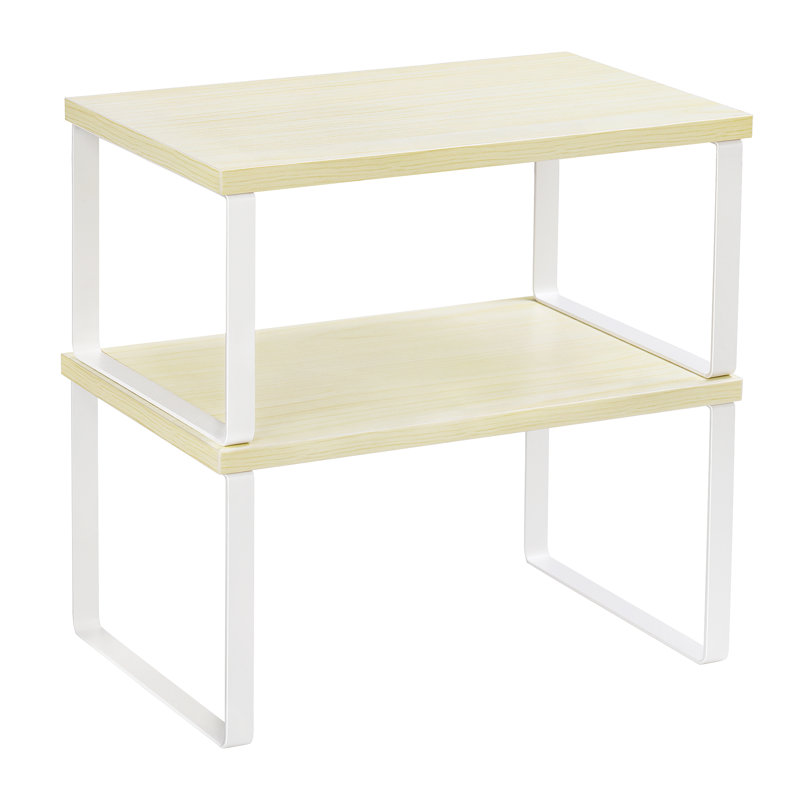 Spice Rack, White, Pack of 2