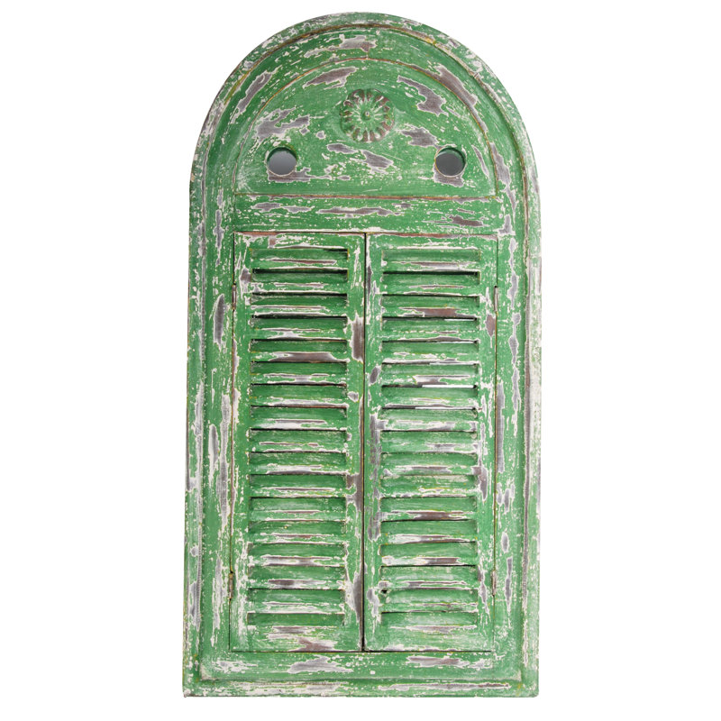 Louvre Mirror, Green