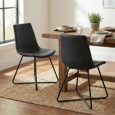 Lauzon 18'' H Faux Leather Upholstered Side Chair