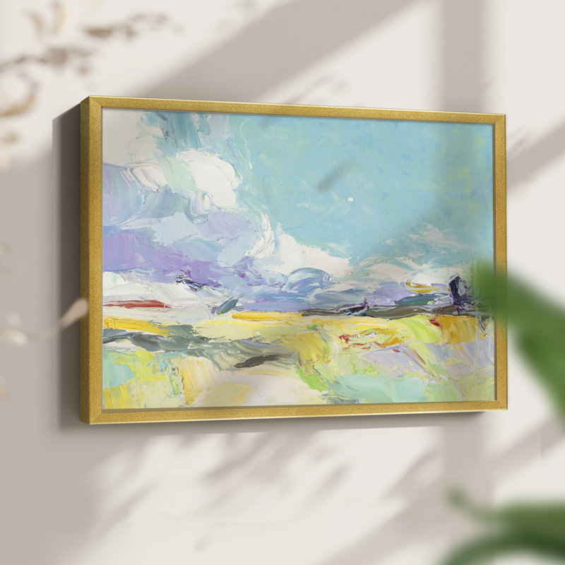 Travels - Impression encadrée - Restickable, H 8 po x l 10 po, Or