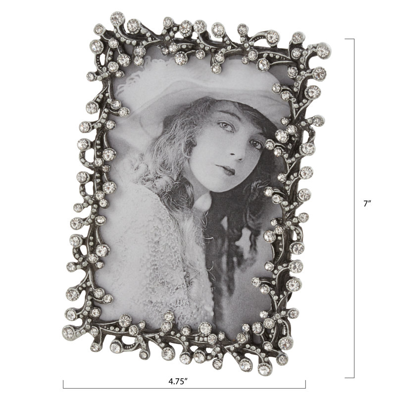 Ariad Silver Beaded Picture Frame