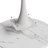 31.4 "Round Dining Table, Medieval White Marble Patterned Dining Table, 2-3 Person Metal Base Dining Table, Easy To Assemble Casual Coffee Table, Office Desk
